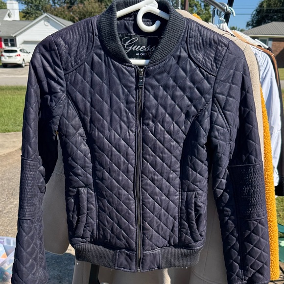 Guess Jackets & Blazers - Guess Quilted Bomber Jacket